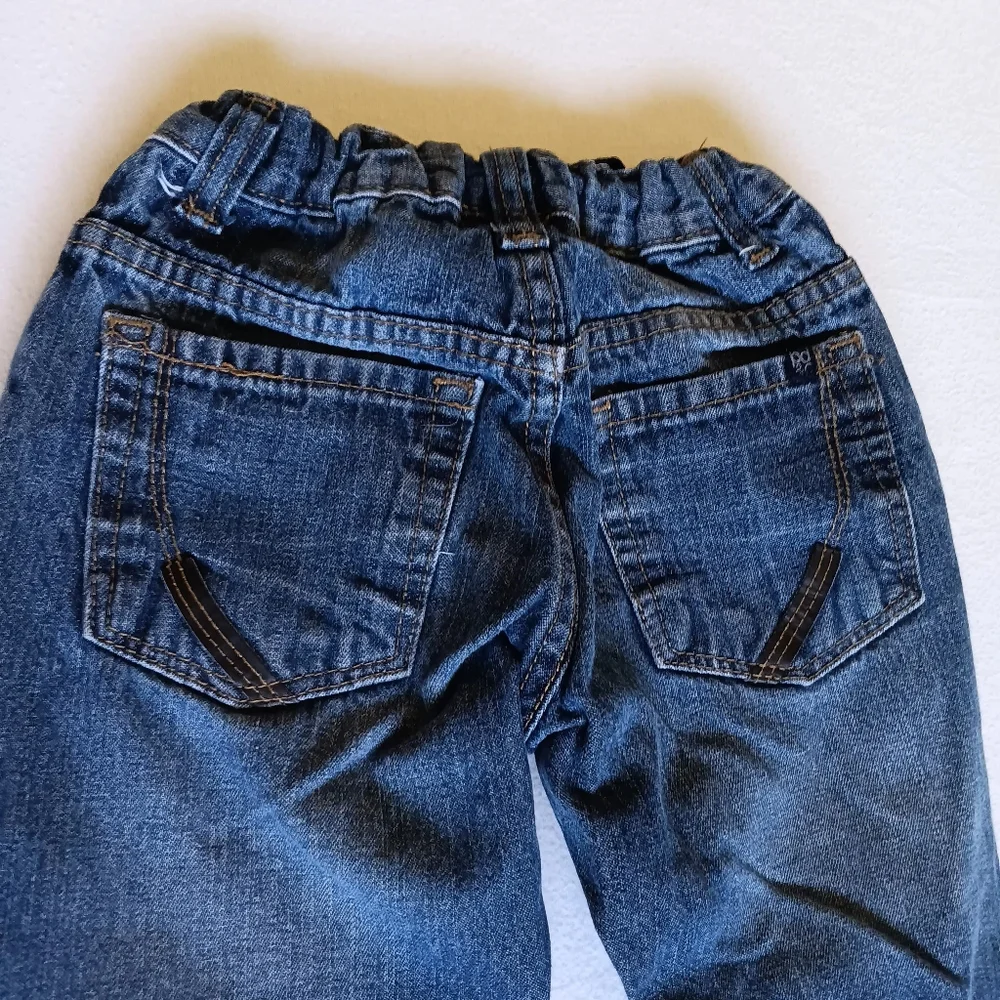 Paper Denim & Cloth Size 7 Kids Blue Straight Jeans Classic Style